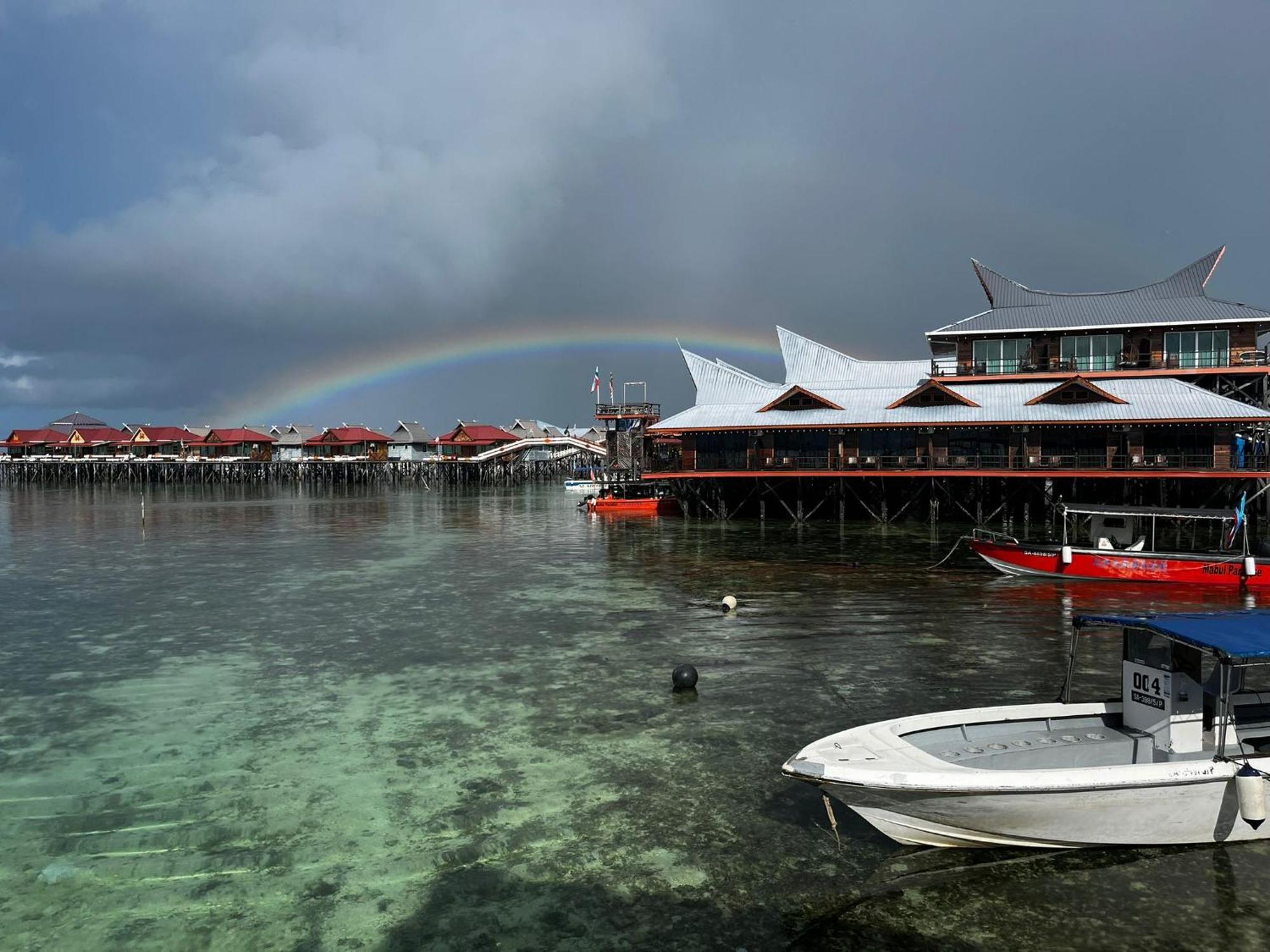 Mabul Backpackers Mabul Island Exterior foto