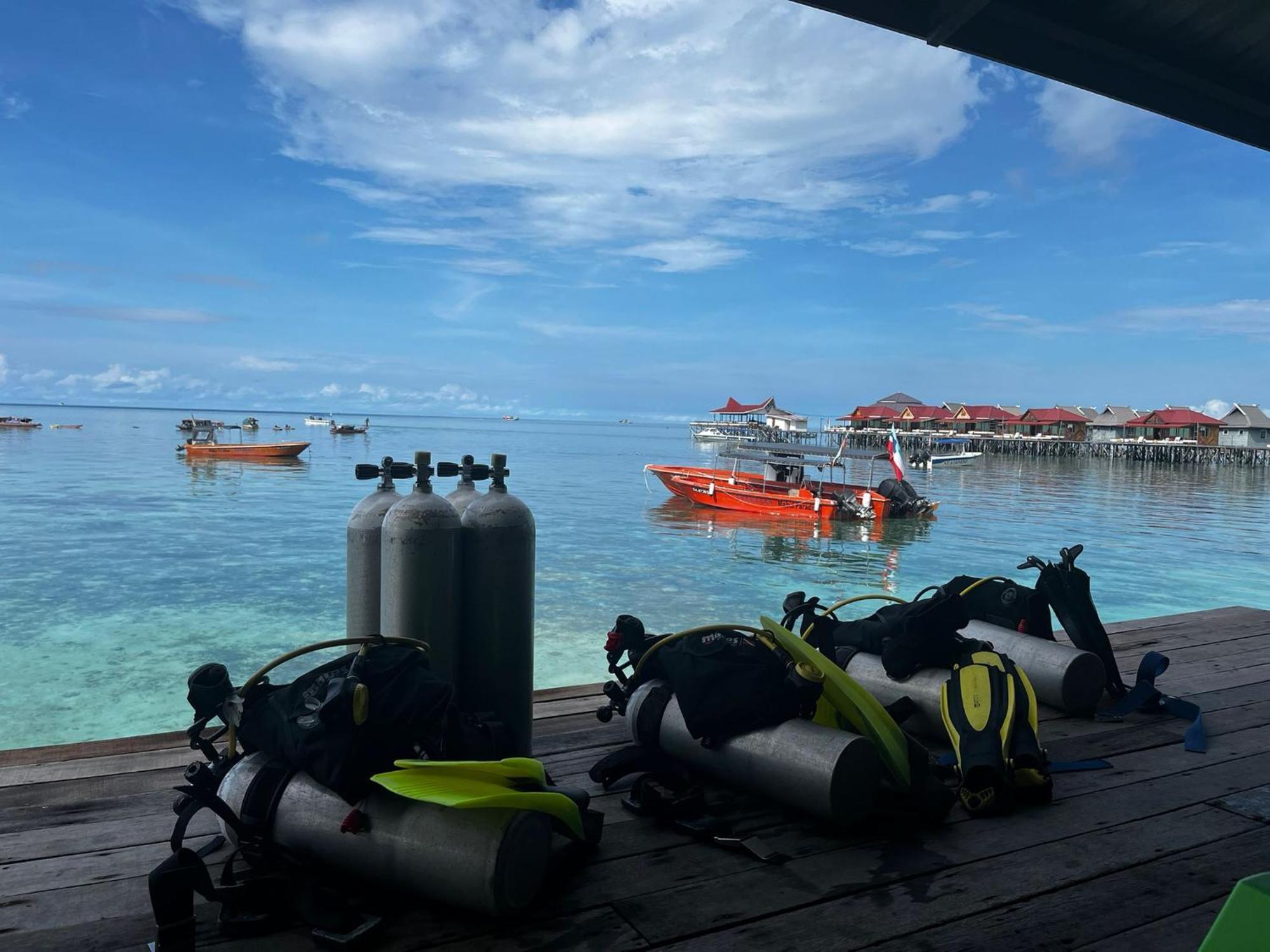 Mabul Backpackers Mabul Island Exterior foto