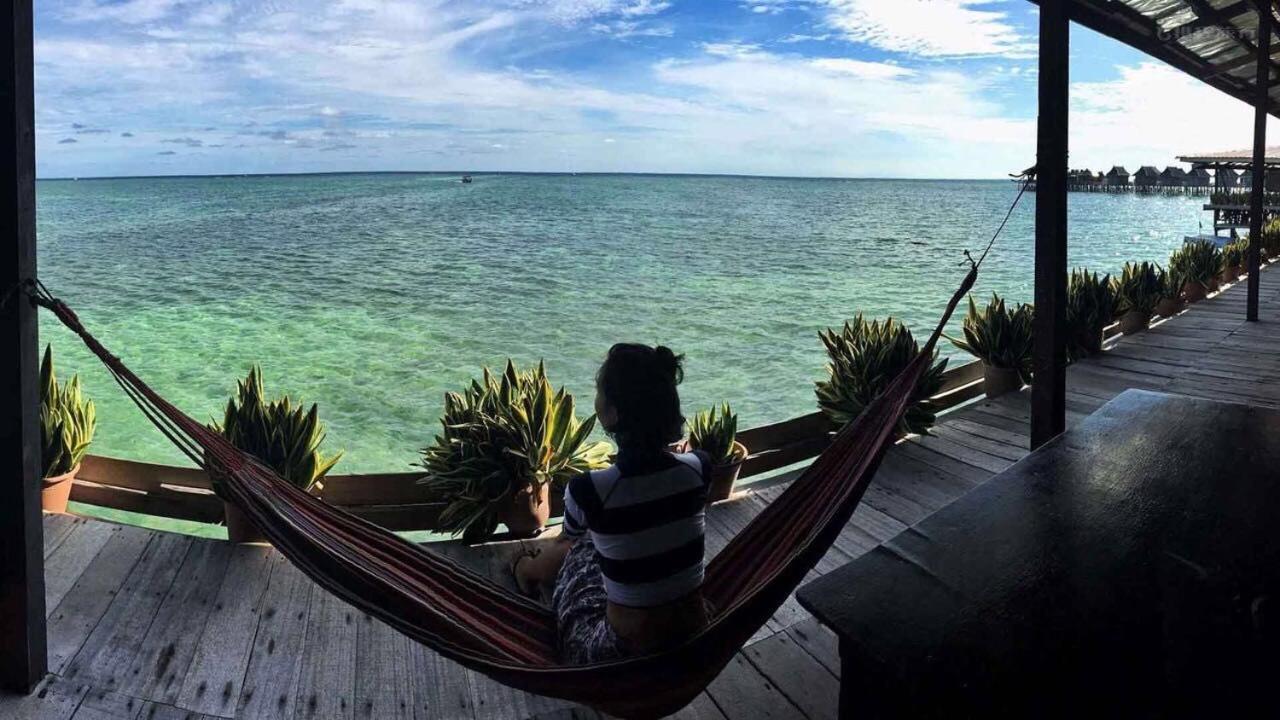 Mabul Backpackers Mabul Island Exterior foto