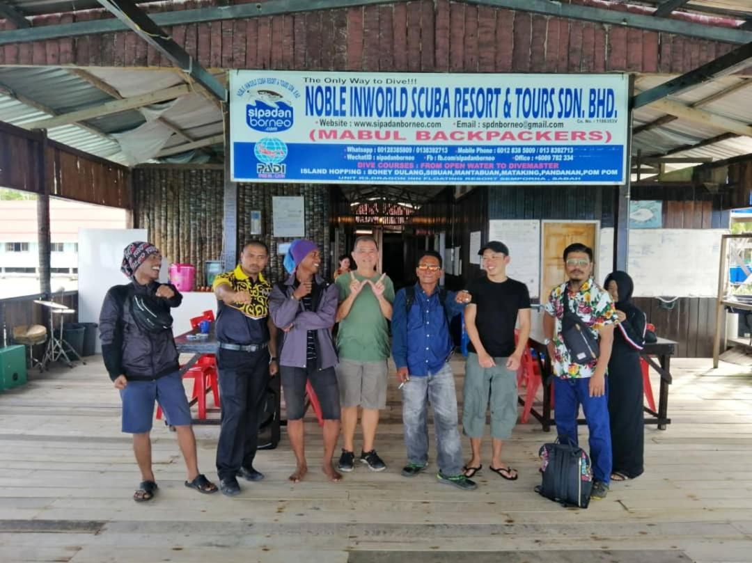 Mabul Backpackers Mabul Island Exterior foto