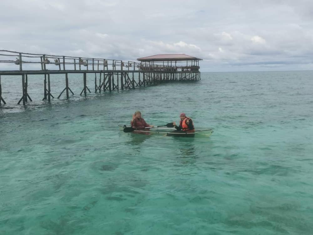 Mabul Backpackers Mabul Island Exterior foto