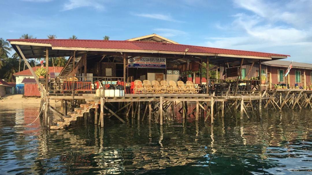 Mabul Backpackers Mabul Island Exterior foto